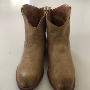Miz moos genuine leather booties